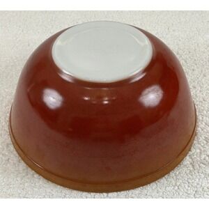 Vintage Pyrex FLAMEGLO 403 Orange Red Ombre Mixing Bowl 2 1/2 Qt **SEE DESCR**